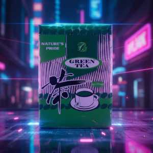 Nature's Pride Green Tea Bags 2g x 100bags - Natural & Refreshing Brew