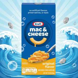 Kraft Macaroni & Cheese Dinner, Original Flavor, Classic Comfort Food, No Artificial Flavors (7.25 Oz Box)