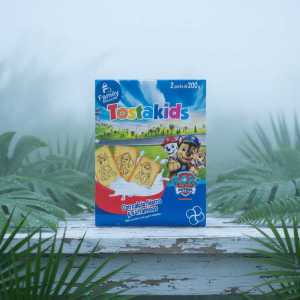 Tostakids Paw Patrol Family Kids Biscuits, Enriched with Calcium & Vitamins, 2-pack (400g)