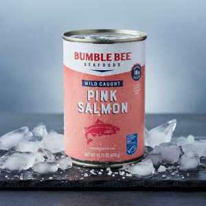 Bumble Bee Wild Caught Pink Salmon, Canned, 14.75 Oz – High Protein Seafood