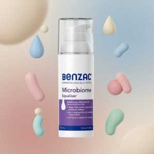 Benzac Microbiome Equalizer Facial Treatment & Moisturizer for Balanced Skin