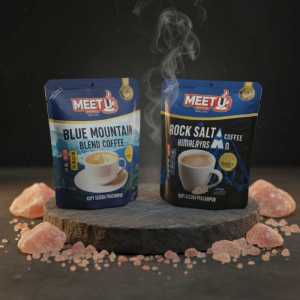 Meet Instant Drink Blue Mountain Blend Coffee | Rock Salt Coffee himalayan