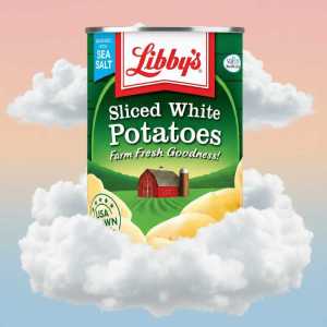 Libby's Sliced White Potatoes with Sea Salt | Canned Vegetables | Usa Grown & Non Gmo