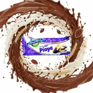 Bongbong's Special Ube Piaya (purple Yam) - Authentic Filipino Flatbread Pastry Snack