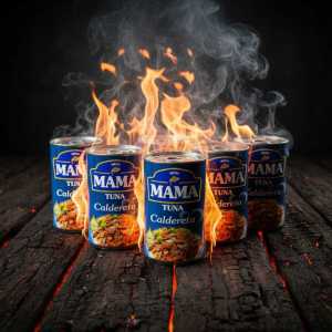 Mega Mama Tuna Caldereta | Filipino Style Canned Tuna in Savory Sauce | Ready-to-eat with Omega-3
