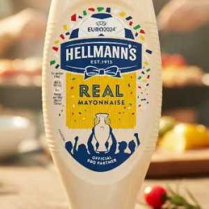 Hellmann's Real Mayonnaise Squeeze Bottle 750ml- Classic Creamy Condiment