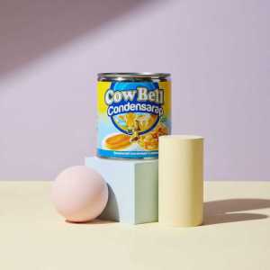 Cow Bell Condensarap Sweetened Condensed Creamer Can for Desserts & Beverages