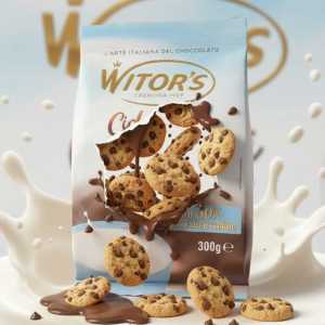 Witor's Ciokolotti Dessert Preparation Mix with 30% Chocolate Pieces, 300g