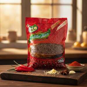 F&C Healthy Red Rice 500g Bag - Natural Grains for Healthy Meals