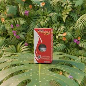 No-nice Citronella Lamp - Effective Mosquito and Flying Insect Repellent for Outdoor Use