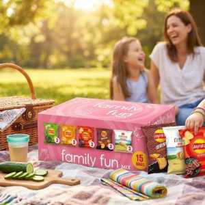 Lays Pink party box 15ct Family Fun Mix Snacks
