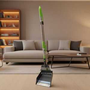 Spotty Metal Tray And Rake Scooper for Living Room• Pet Accessories