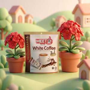 Meet U 3-in-1 Premium White Coffee - Instant Mix (multisachet Pack) Since 1959