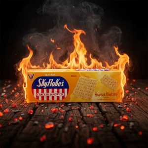 M.y. San Skyflakes Sweet Butter Flavor Cracker Sandwich Pack