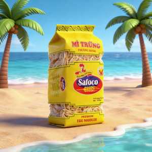 Safoco Premium Egg Noodles - Mì Trứng Thượng Hạng - Authentic Vietnamese Noodles