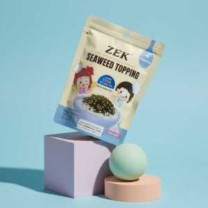 Zek Seaweed Topping for Kids with Added Dha Algae Oil - Healthy Rice Seasoning