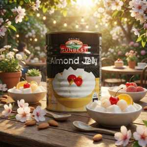 Sunbest Almond Jelly - 540g Canned Dessert canned