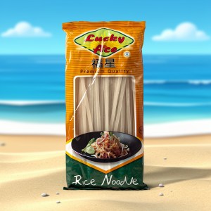 Lucky Ace Premium Quality Rice Noodles - Flat Dried Rice Sticks