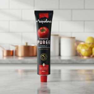 Napolina Double Concentrated Tomato Puree 142g Tube Italian Tomatoes