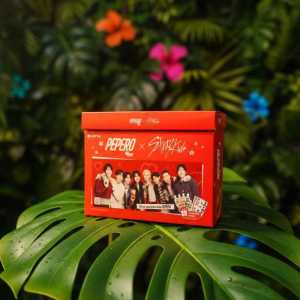 LIMITED Lotte Pepero Featuring Stray Kids K-pop Group 103g - Korean Chocolate Biscuit Sticks