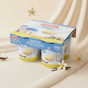 Pascual Greek Yogurt Yummy Delight Vanilla | 4-pack 100g Creamy Greek Style Cups