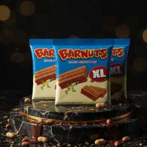 Barnuts Xl Chocolate Bars with Real Nuts(3packs) Macadamia Chocolates, and Almond Nut Oatmeal Snacks