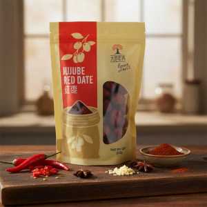 Homey Dried Jujube Red Dates - 7.5 Oz (212g) Natural Chinese Red Dates Snack