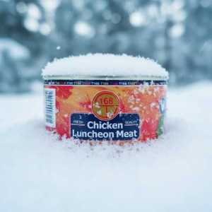 168 Brand Fresh Quality Chicken Luncheon Meat - 397g (14oz) Canned Meat