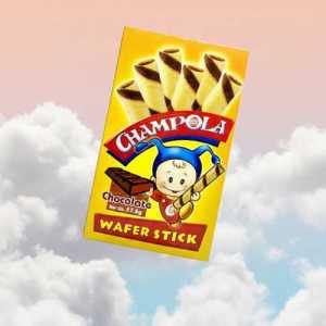 Champola Chocolate Wafer Stick - Crispy Rolled Wafer with Chocolate Cream, 27.5g - Pack of 3