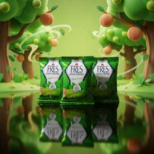 Fres Apple Peach Flavored Mint Candy - 3Bag