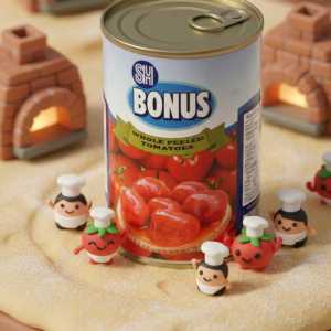 Sm Bonus Whole Peeled Tomatoes - Canned for Cooking & Sauces