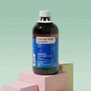 Betadine Mouth Wash 1L Povidone-iodine Gargle Antiseptic Sore Throat Relief