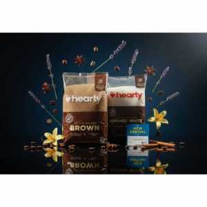 Hearty Brand Brown Sugar and Refined White Sugar 1kg - pure cane