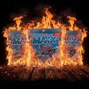 Jack 'n Jill Maxx Chews Fresh Mint Chewy Menthol Candy - 25 Pieces Pack - Pack of 3