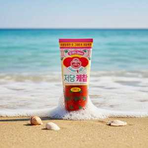 Ottogi Light Joy Low Sugar Ketchup - 280g - 75% Less Sugar Healthier Alternative