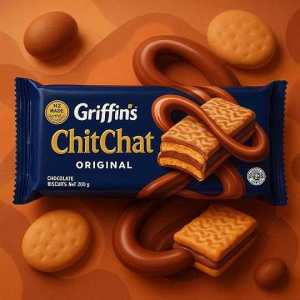 Griffin's Chit Chat Original Chocolate Biscuits 200g - Made in New Zealand