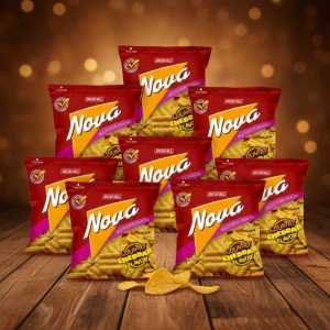 Nova Fun Size 20gx8 Savory Chips Snack Pack bag Multipack of Original Crisps