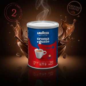 Lavazza Crema E Gusto Classico - black Coffee and Latte 250g