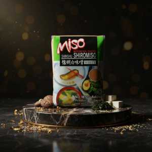 Shinshu Shiromiso White Miso Soybean Paste - 35.2 Oz (1kg) - Product of Japan