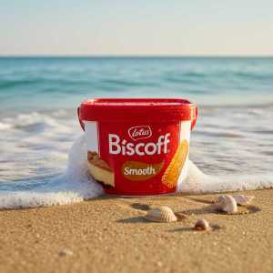 Lotus Biscoff Smooth Cookie Butter Spread - Bulk Catering Tub for Baking and Desserts