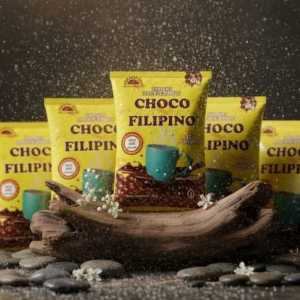 Anastacio Choco Filipino Chocolate Drink Mix - Pack of 6 Individual Sachets