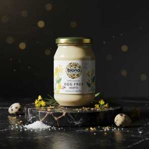 Biona Organic Egg Free Mayo - 230g - Vegan, Lactose & Soya Free Mayonnaise