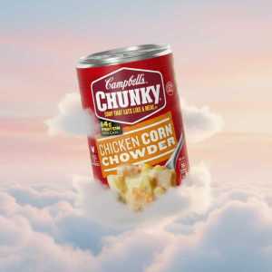 Campbell's Chunky Chicken Corn Chowder Soup, 18.8 Oz Can