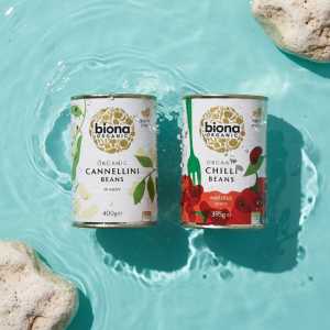 Biona Organic Bean Bundle: Cannellini Beans (400g) & Chilli Beans (395g)
