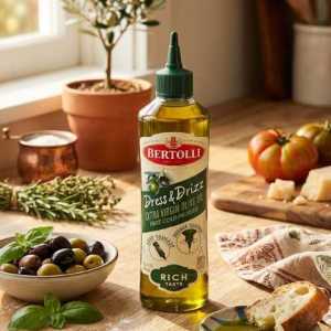 Bertolli Evoo Dress & Drizz 15.5oz Extra Virgin Olive Oil Cold Pressed 460ml