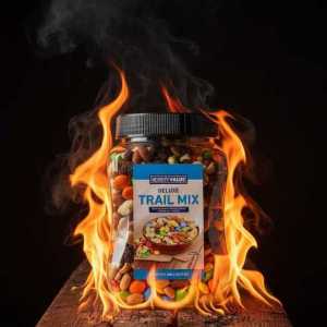 Member's Value Deluxe Trail Mix - 680g Jar with Nuts, Raisins, and Chocolate Candies