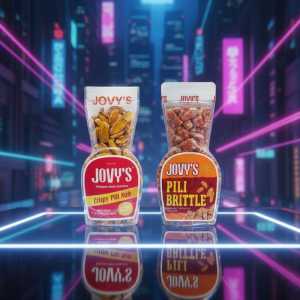 Jovy's Crispy Pili Nuts and Pili Brittle Snack 325g - Philippine Delicacy