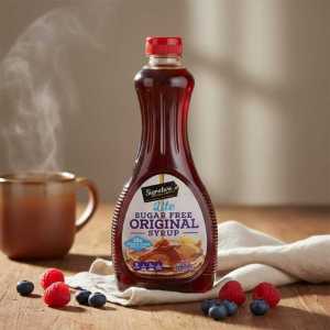 Signature Lite Sugar Free Original Syrup - Classic Pancake & Waffle Topping 709ml
