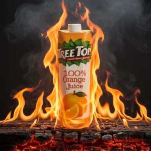 Tree Top 100% Orange Juice - Natural Fruit Juice in Resealable Carton