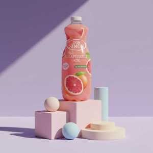 Don Simon Pink Grapefruit Ade - Refreshing 1.5l Grapefruit Juice Drink